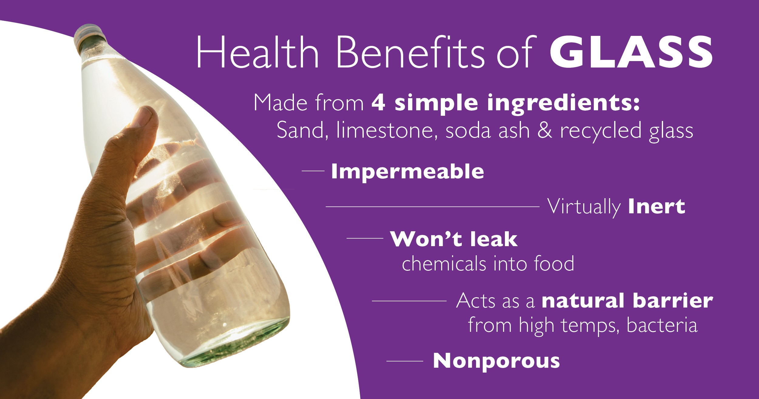 health benefits of glass